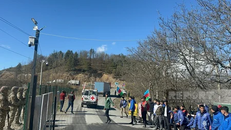 По дороге Ханкенди-Лачын беспрепятственно проехали автомобили МККК