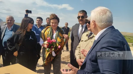 Глава организации Корни мира побывала в селе Абдуррахманлы Физулинского района