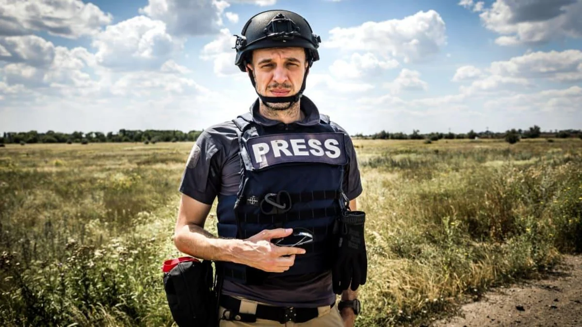 Немецкий журналист BILD получил ранение в Украине