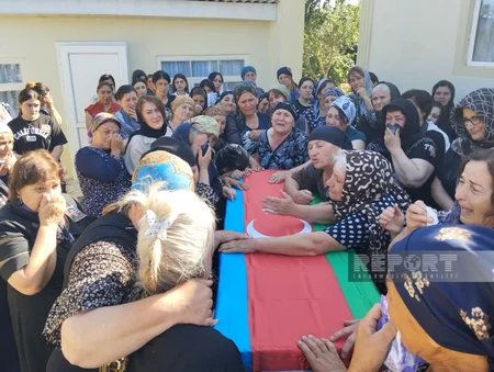 Xaçmazda Birinci Qarabağ müharibəsinin şəhidi Osman Rəcəbov dəfn edilib – YENİLƏNİB