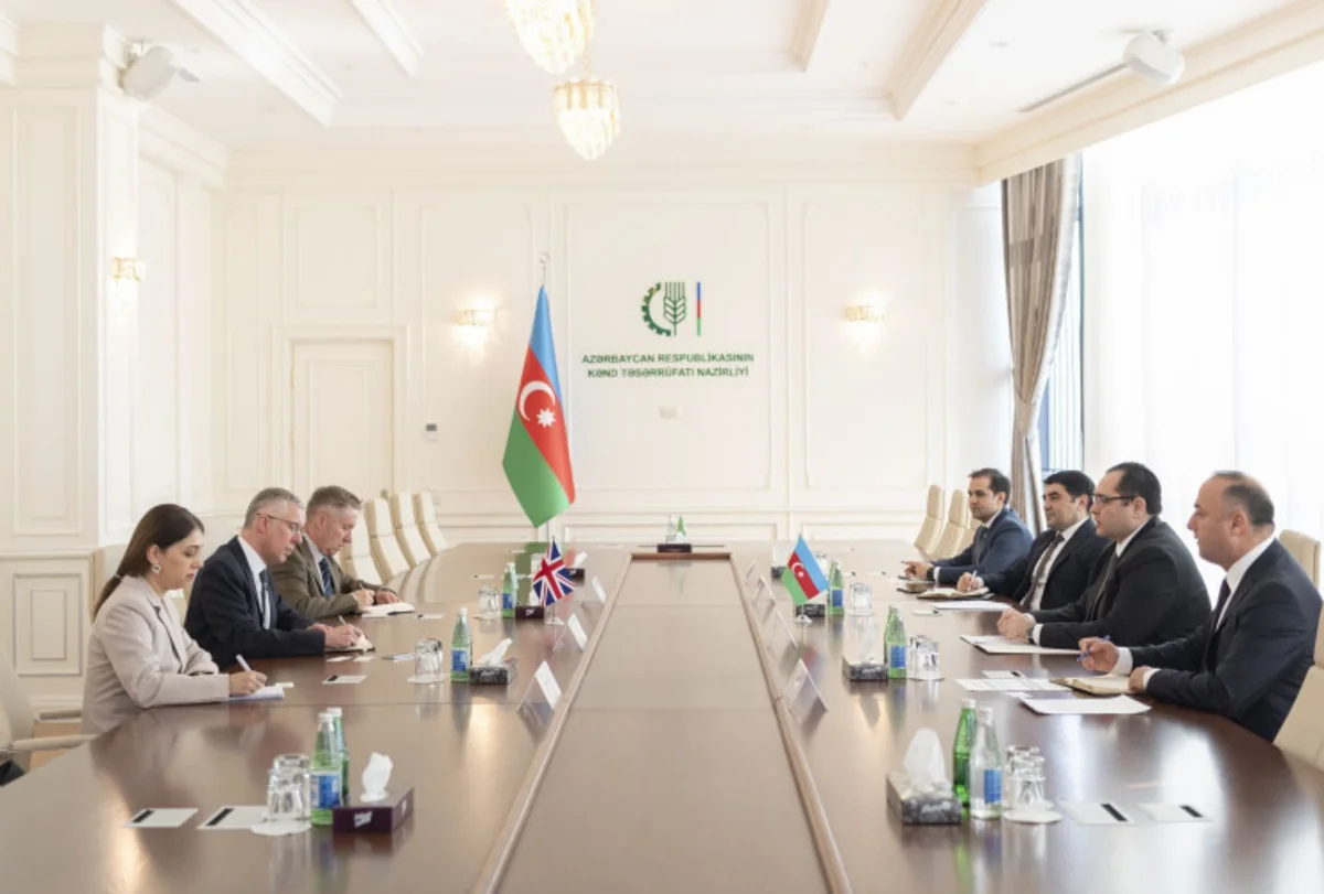 Azerbaijan, UK can create working group in agricultural sector