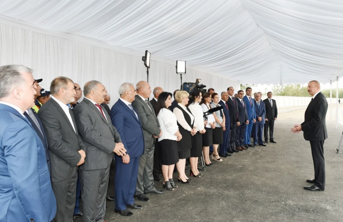 Dövlət başçısı: Ölkəmizdə kənd təsərrüfatının inkişafı ilə bağlı çox ciddi addımlar atılır