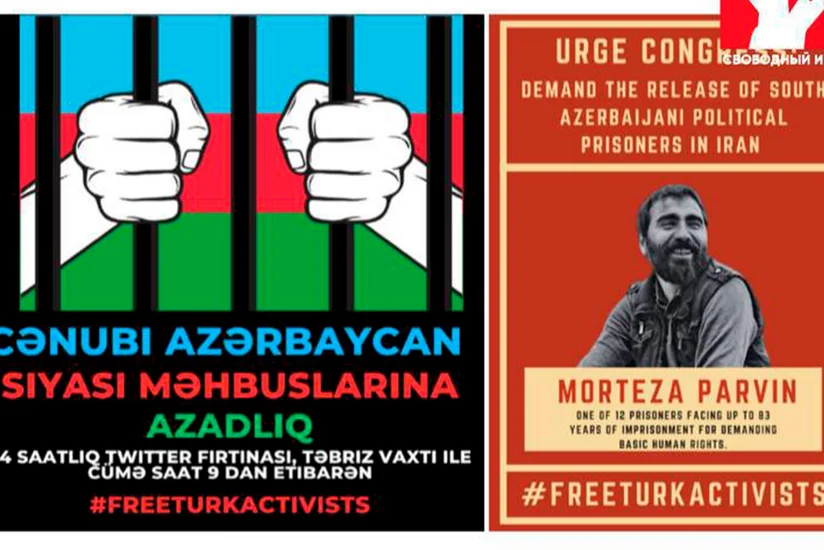İranda 88 il həbs cəzası alan güneyli fəallara dəstək kampaniyası başladılıb