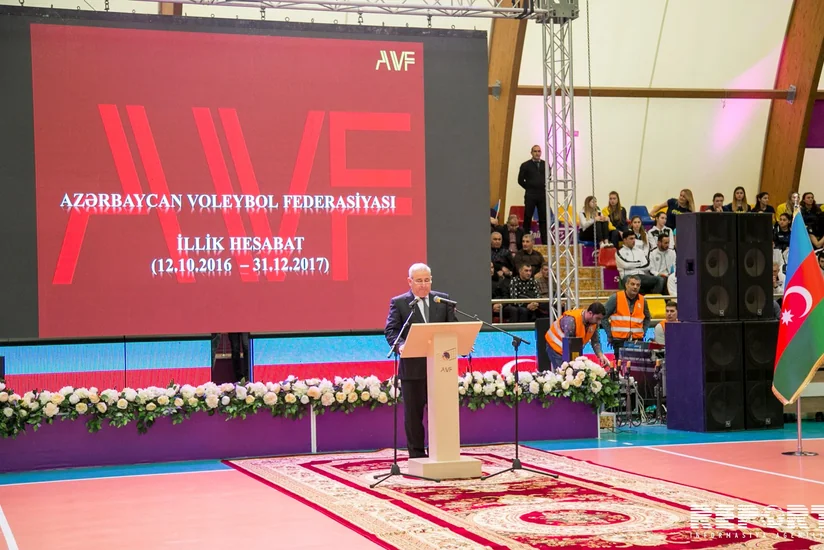 Azərbaycan Voleybol Federasiyasının hesabat toplantısı keçirilib
