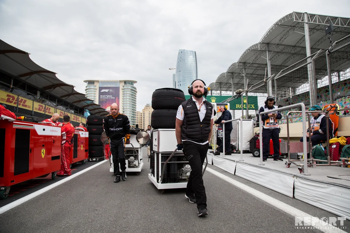 “Formula 1”in pərdəarxası - FOTOREPORTAJ