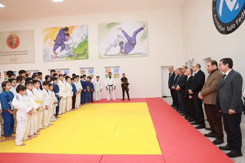 Sabirabadda cüdo təlim mərkəzi istifadəyə verilib