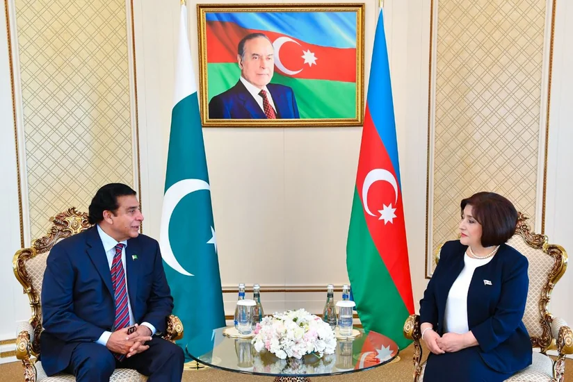 Speaker of Azerbaijani Parliament meets with Pakistani counterpart 