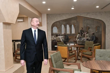Bakıda “Şərq Bazarı” kompleksi bərpa və yenidənqurmadan sonra istifadəyə verilib