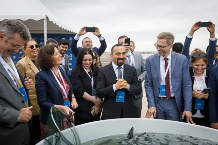 50,000 sturgeon released into the Caspian Sea by Azerbaijan fish farm to mark International Day for Biological Diversity