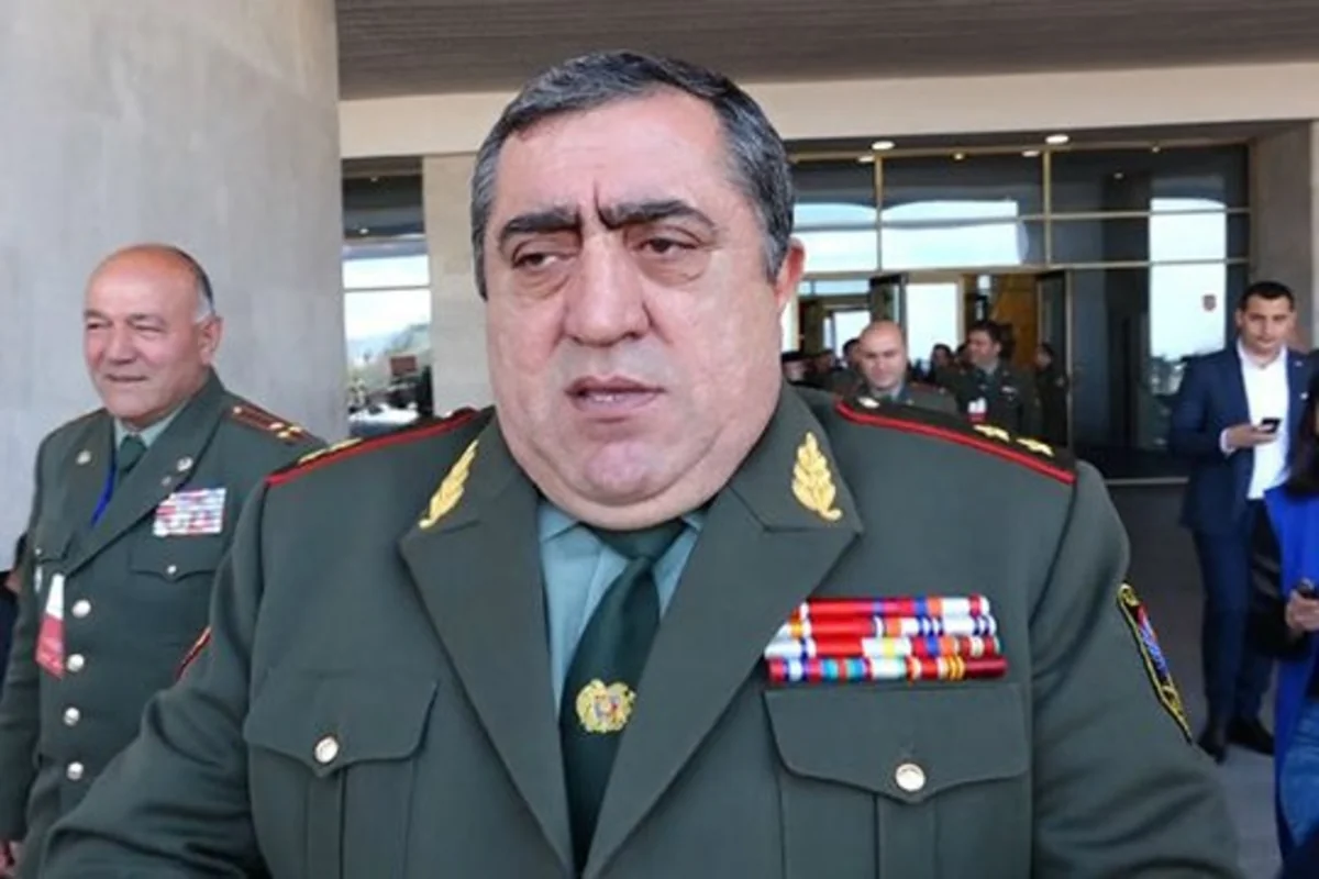 Deputy head of Armenian armed forces general staff sacked