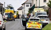 В Британии перевернулся школьный автобус