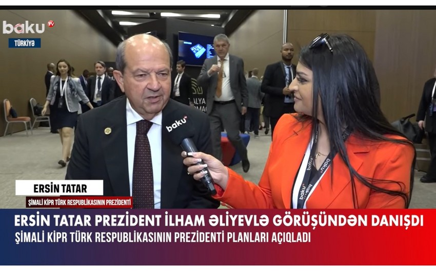 Ersin Tatar: 'We feel a special closeness to Azerbaijan'