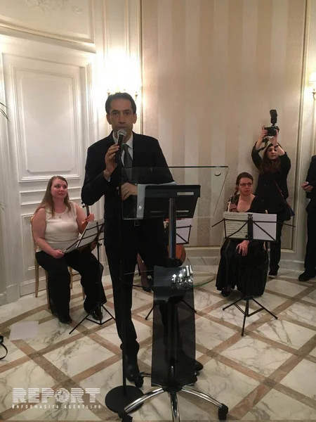 Parisdə Respublika Günü münasibətilə rəsmi qəbul təşkil edilib