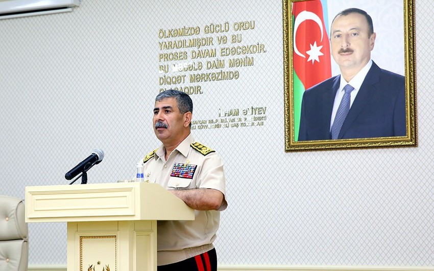 Müdafiə naziri: “Ordumuz hər an düşmən təxribatının qarşısını almağa hazır olmalıdır”