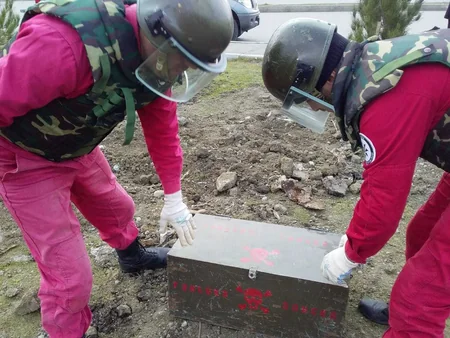 Mingəçevirdə 3 əl qumbarası, 2 partladıcı və 53 patron aşkarlanıb