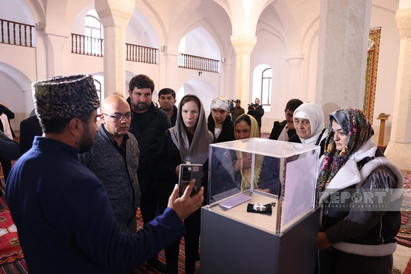 Gürcüstanlı səyyahlar Ağdama səfər ediblər