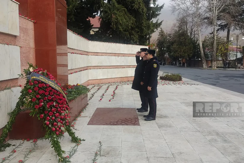 В северо-западных районах Азербайджана почтили память великого лидера