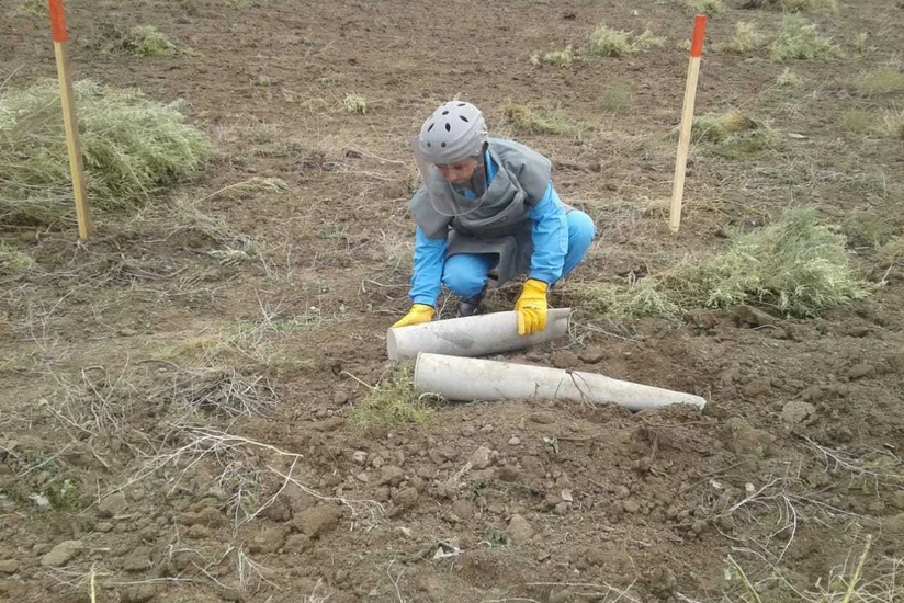 Ötən ay Azərbaycanda 341 ədəd partlamamış hərbi sursat tapılıb