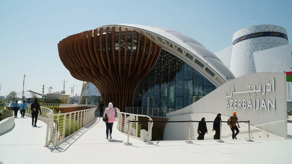 Baku TV Dubay Expo 2020dən reportaj hazırlayıb