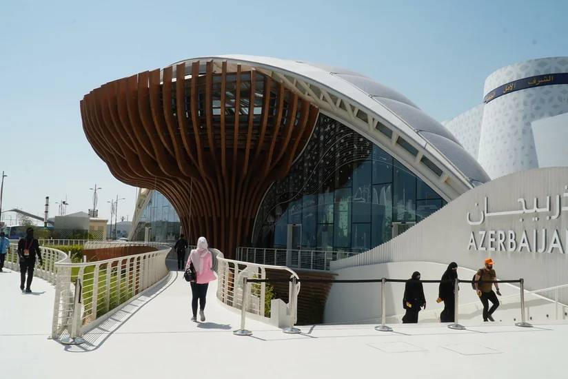 Baku TV Dubay Expo 2020dən reportaj hazırlayıb