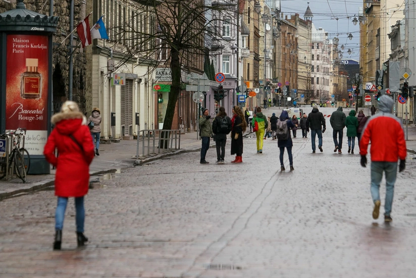 Latvia bans unvaccinated citizens from going to shops