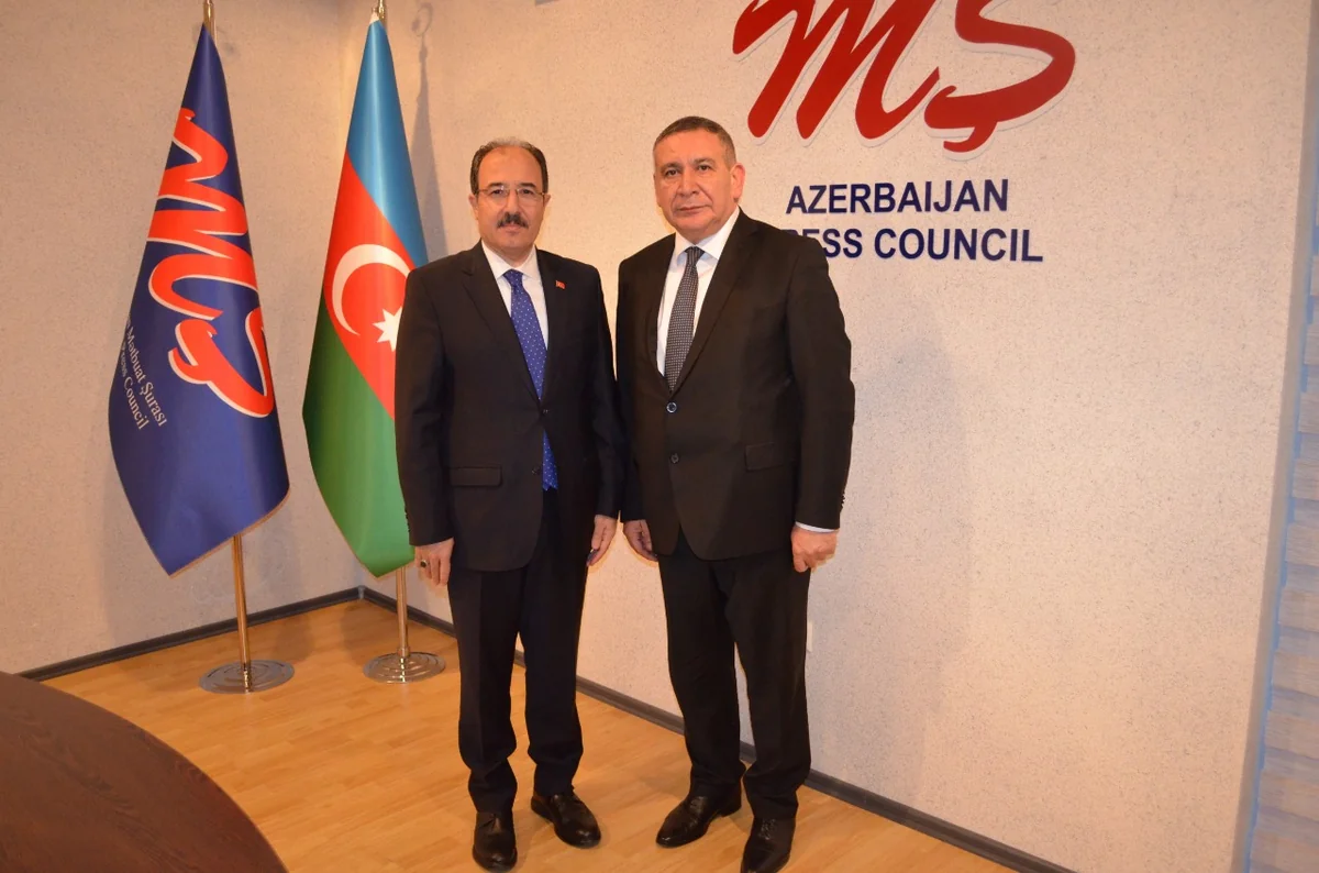 Посол Турции побывал в Совете прессы Азербайджана