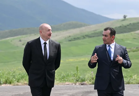 “Qoç Ət” Kəndli Fermer Təsərrüfatı MMC-nin Xocalının Xanabad kəndindəki heyvandarlıq kompleksinin açılışı olub - YENİLƏNİB