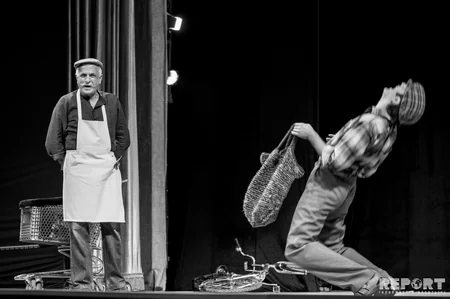 Fuad Poladovun “Azdrama”da sonuncu çıxışı - XATİRƏ FOTOREPORTAJI