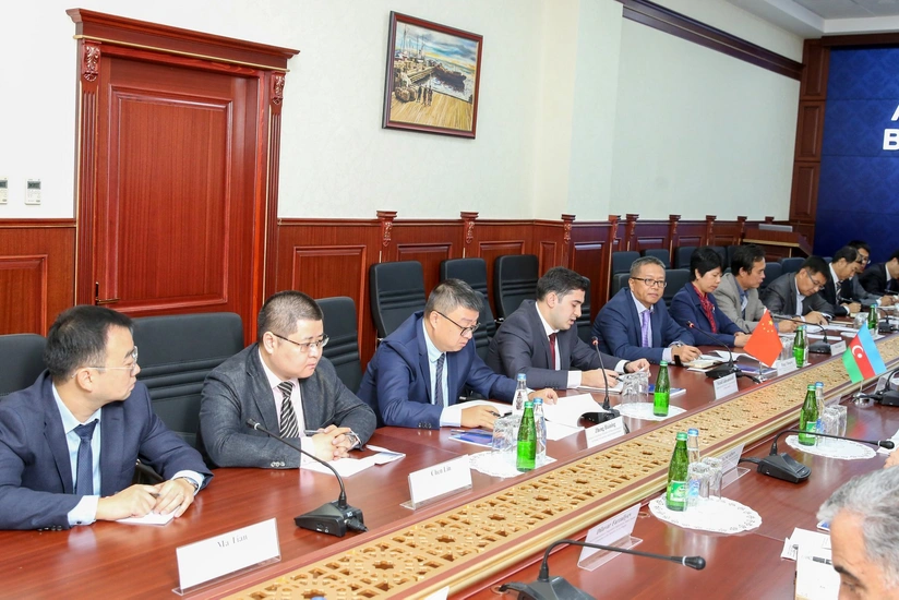 Dövlət Gömrük Komitəsində Çin şirkətlərinin nümayəndələri ilə görüş keçirilib