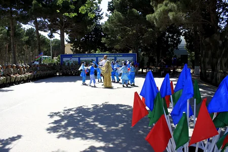 Azərbaycan ordusunun hərbi hissələrdə bayram tədbirləri keçirilir