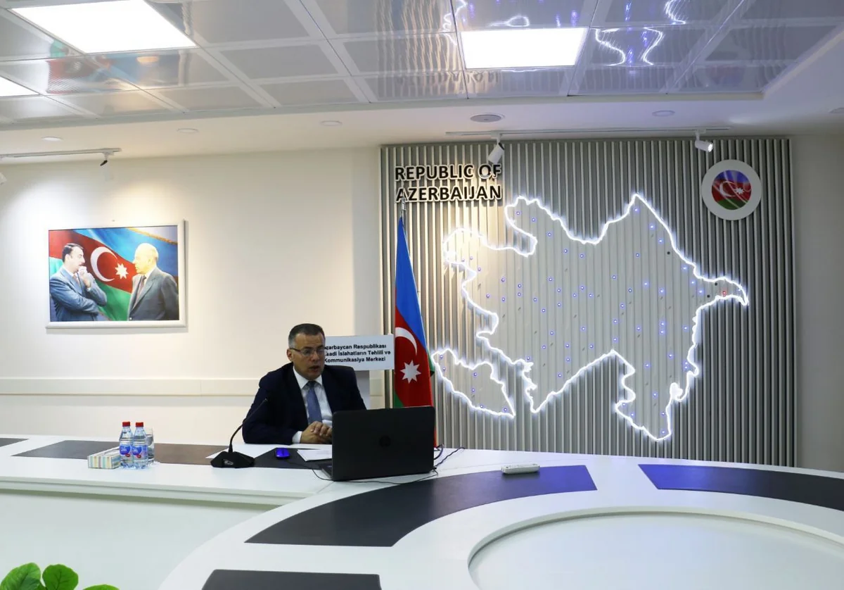 Azərbaycan iqtisadiyyatı ilə bağlı videokonfrans keçirilib