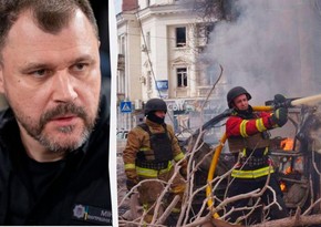İqor Klimenko: Rusiyanın Ukraynaya kütləvi aviazərbələri nəticəsində 3 nəfər ölüb, onlarla insan yaralanıb