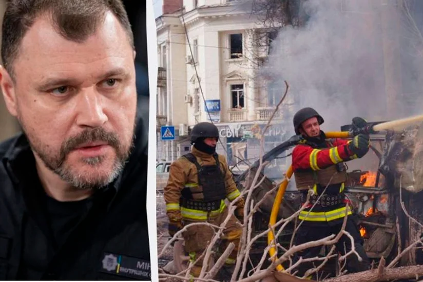 Игорь Клименко: Трое погибших и десятки раненых в результате массированного удара РФ по Украине