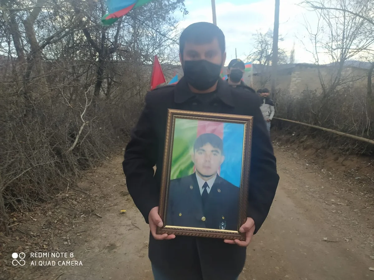 Tovuzda şəhid dəfn edilib