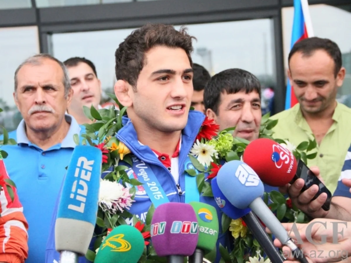 Hacı Əliyev: “Azərbaycan güləş tarixində ilkə imza atdığımıza görə çox şadam”