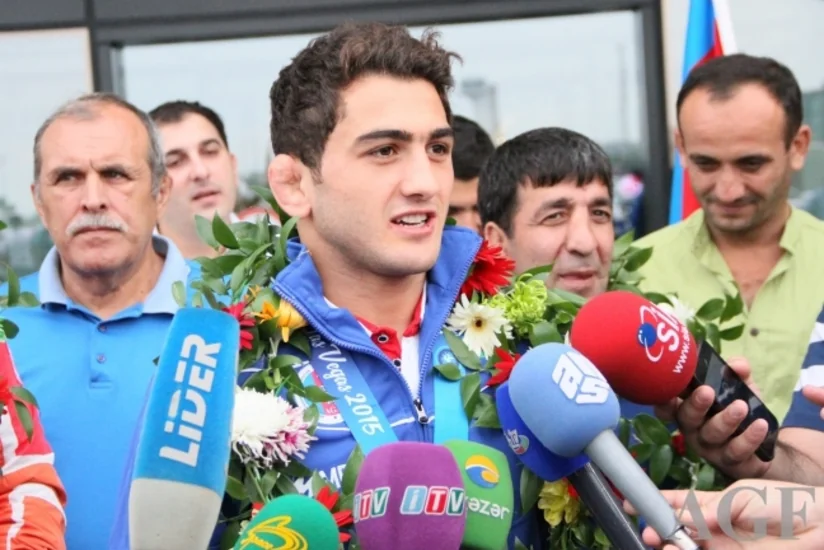 Hacı Əliyev: “Azərbaycan güləş tarixində ilkə imza atdığımıza görə çox şadam”