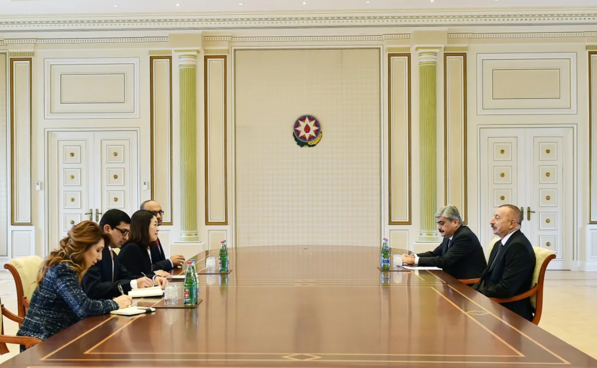 President Ilham Aliyev receives World Bank delegation