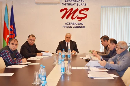Mətbuat Şurasının Şikayətlər üzrə Komissiyasının növbəti iclası keçirilib