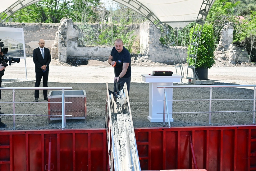 Prezident İlham Əliyev Zəngilan rayonuna səfər edib