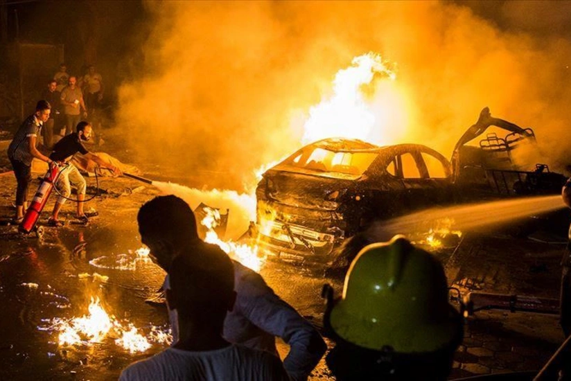 İndoneziyada terror aktı törədilib, yaralananlar var