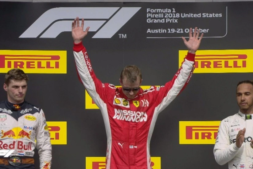 Райкконен выиграл этап Формулы-1 в США