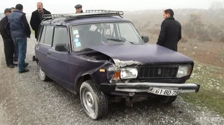 Ucarda dumanlı hava şəraiti qəzaya səbəb olub - FOTO - VİDEO