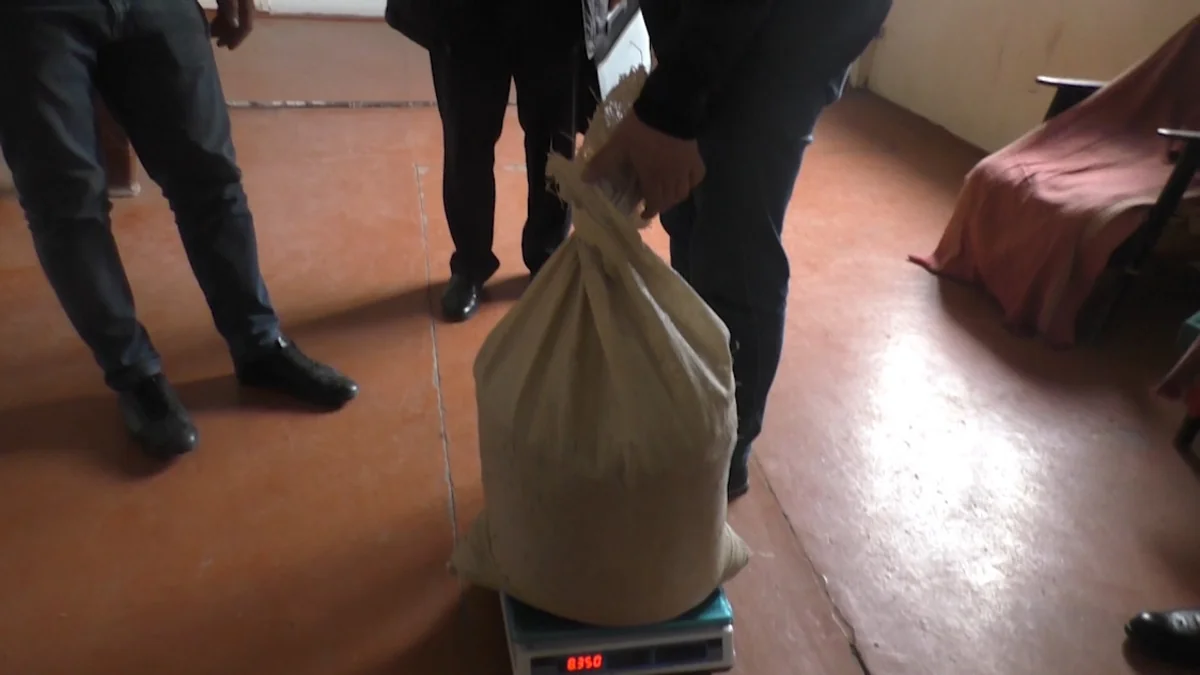 Gəncə sakini 8 kq narkotiklə saxlanılıb