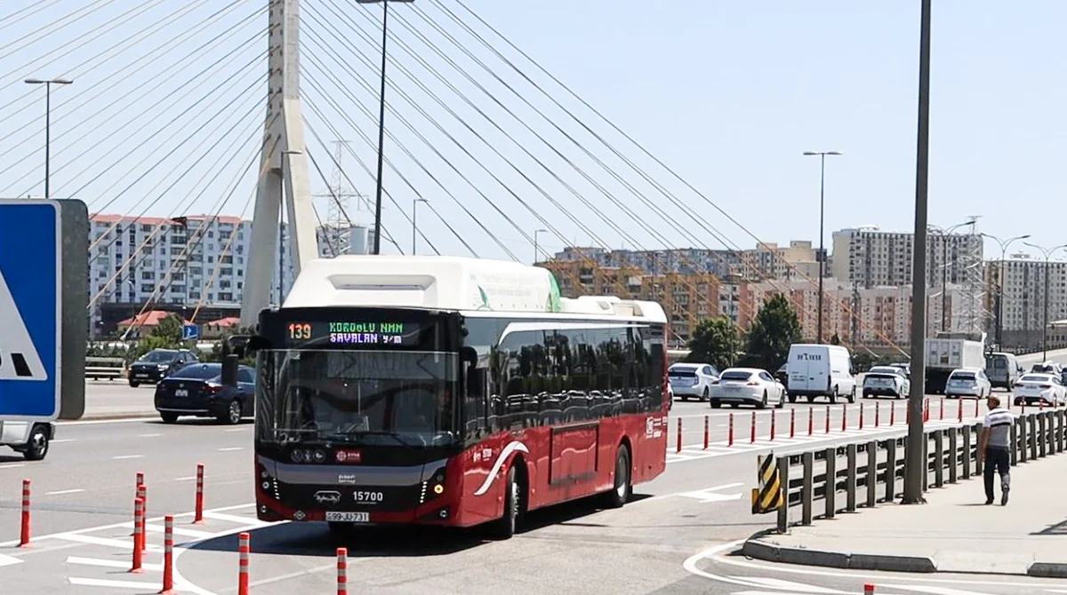 Koroğlu NMM-dən hərəkət edən 300-dən çox avtobus Heydər Əliyev prospektinə daxil olmayacaq