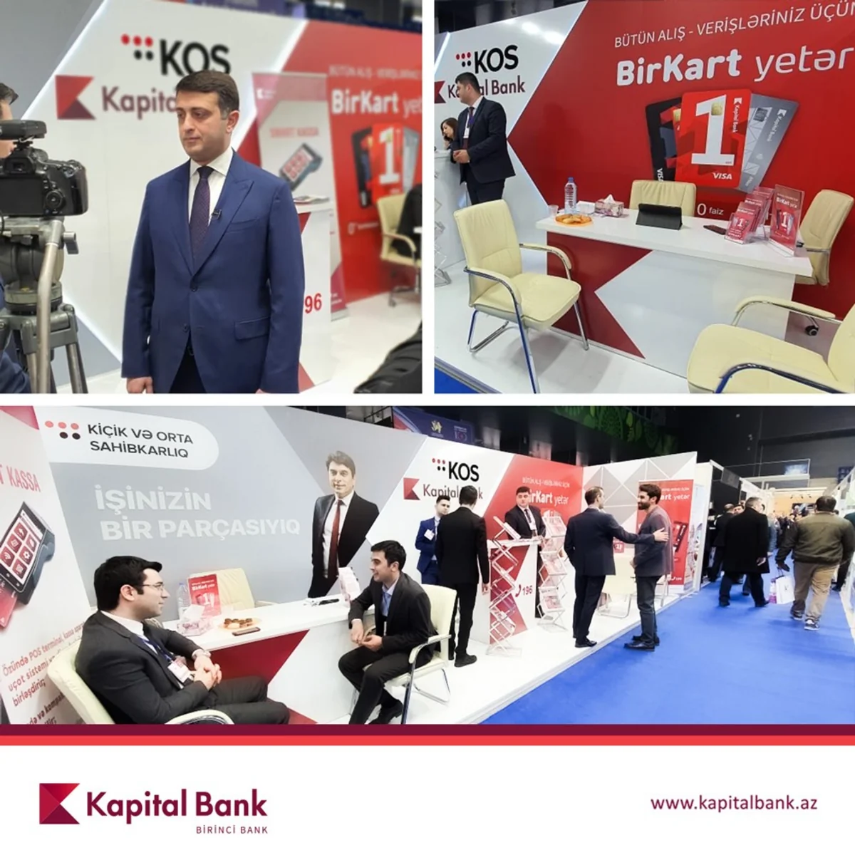 Kapital Bankdan “Partners and Business” sərgisinə dəstək