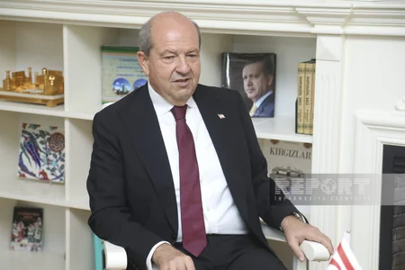 Şimali Kipr Prezidenti Beynəlxalq Türk Mədəniyyəti və İrsi Fondunda olub