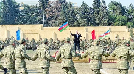 Novruz bayramı münasibətilə Azərbaycan Ordusunda silsilə tədbirlər keçirilib