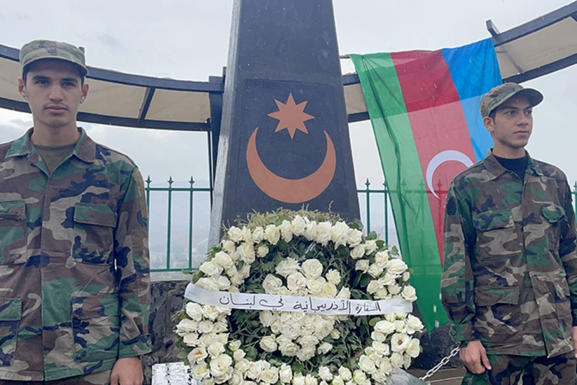 Livanda Vətən müharibəsi şəhidlərinin xatirəsinə abidə ucaldılıb