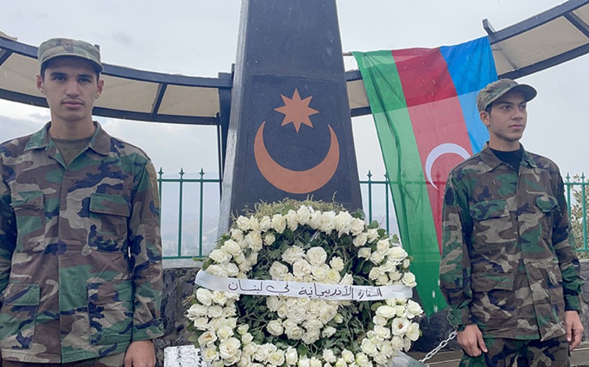 Livanda Vətən müharibəsi şəhidlərinin xatirəsinə abidə ucaldılıb