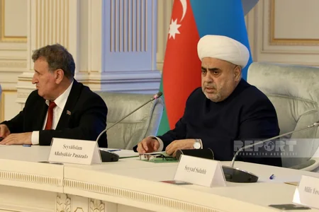 QMİ-də Ulu Öndər Heydər Əliyev və milli-mənəvi dəyərlərimiz adlı konfrans keçirilib